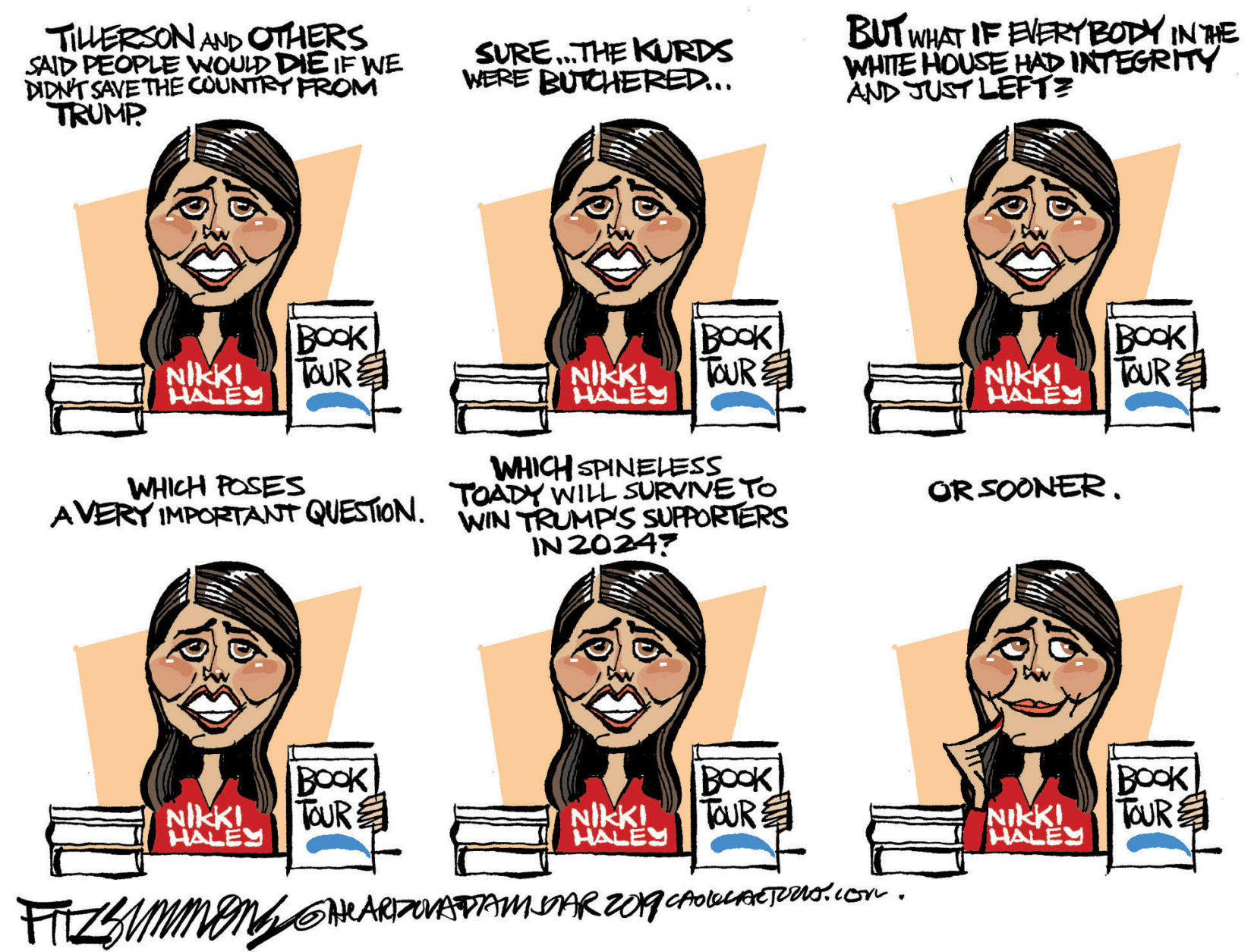 Daily Fitz Cartoon: Haley